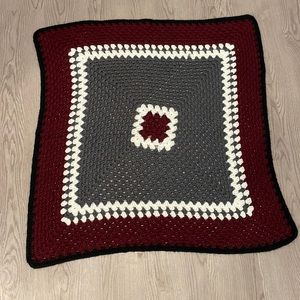 Handmade crochet tablecloth